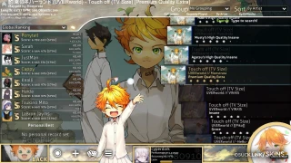 『Emma』 The Promised Neverland osu skin,『Emma』 The Promised Neverland osu skin,