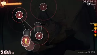 The Masked Duel osu skin