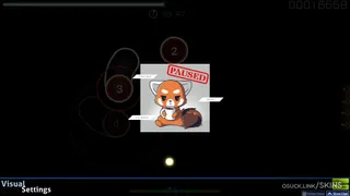 Red Panda (Warfort) osu skin,Red Panda (Warfort) osu skin,