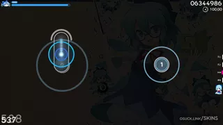 Cirno ~ Touhou Project osu skin