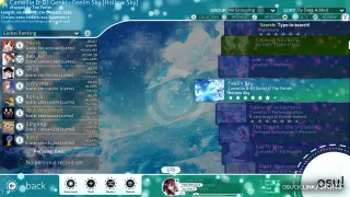 Snowy Circles osu skin,Snowy Circles osu skin,minimalistic osu skin,