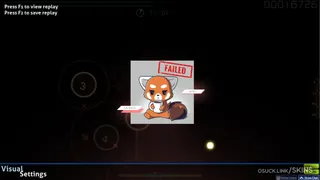 Red Panda (Warfort) osu skin,Red Panda (Warfort) osu skin,