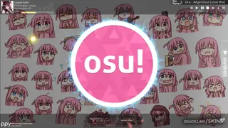 siina x bocchi (skin mix) osu skin,siina x bocchi (skin mix) osu skin,milkteaism osu skin,worst hr player osu skin,