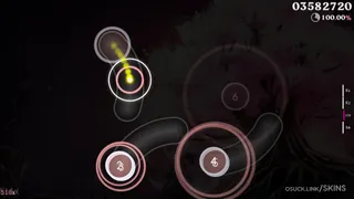 Yuyukoncino osu skin,Yuyukoncino osu skin,touhou project osu skin,yuyuko saigyouji osu skin,