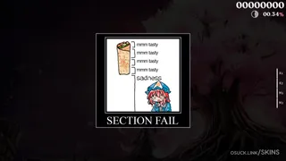 Yuyukoncino osu skin,Yuyukoncino osu skin,touhou project osu skin,yuyuko saigyouji osu skin,