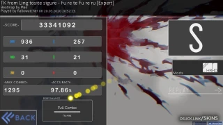 Fumi osu skin,Fumi osu skin,shitogaro osu skin,