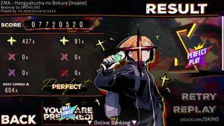 DJ MAX RESPECT V - EMARGE osu skin,DJ MAX RESPECT V - EMARGE osu skin,