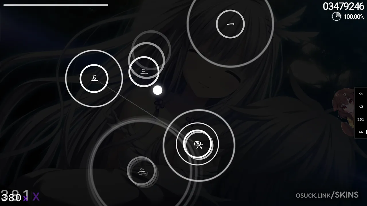 slep skin [black] (Inugami Korone edit) — screenshot 11