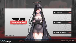 Rio osu skin,Rio osu skin,blue archive osu skin,tsukatsuki rio osu skin,
