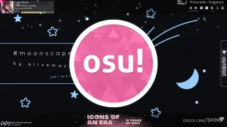 moonscape osu skin,moonscape osu skin,minimalistic osu skin,contest-5 osu skin,