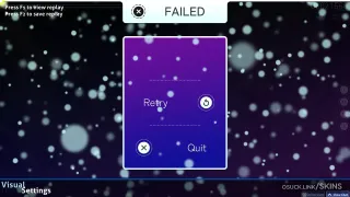 Snowy Circles osu skin,Snowy Circles osu skin,minimalistic osu skin,
