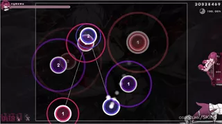 Kafka (Honkai: Star Rail) osu skin