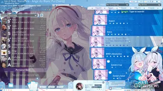 Blue Archive - Arona & Plana osu skin,Blue Archive - Arona & Plana osu skin,blue archive osu skin,aroha osu skin,plana osu skin,