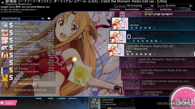 - Selyu - Cookiezi Mix v1.0 screenshot