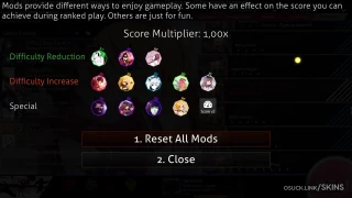 RWBY Rose osu skin,RWBY Rose osu skin,choilicious osu skin,