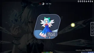 (Touhou Project) Cirno osu skin,(Touhou Project) Cirno osu skin,touhou project osu skin,