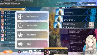 Gakuen Hiro osu skin,Gakuen Hiro osu skin,