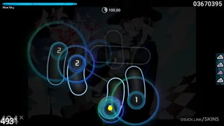 Blue sky osu skin,Blue sky osu skin,