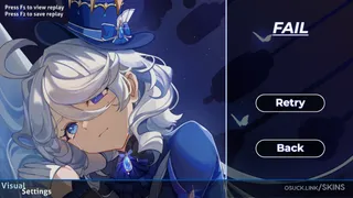 {STR} - AngelFurina osu skin,{STR} - AngelFurina osu skin,genshin impact osu skin,furina osu skin,