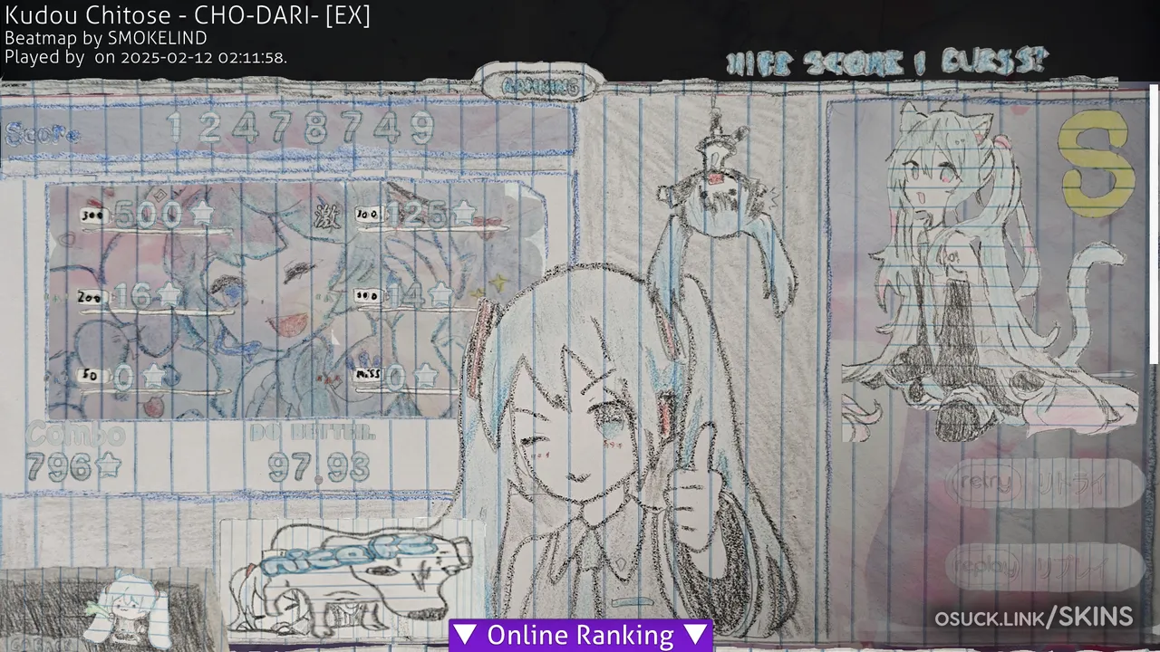 Screenshot of Colored paper miku v1.0