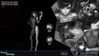 D.Va NERF THIS! osu skin,D.Va NERF THIS! osu skin,d.va osu skin,overwatch osu skin,