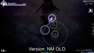 Tsumikiri osu skin,Tsumikiri osu skin,minimalistic osu skin,