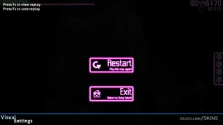 Neon Flower Style osu skin,Neon Flower Style osu skin,
