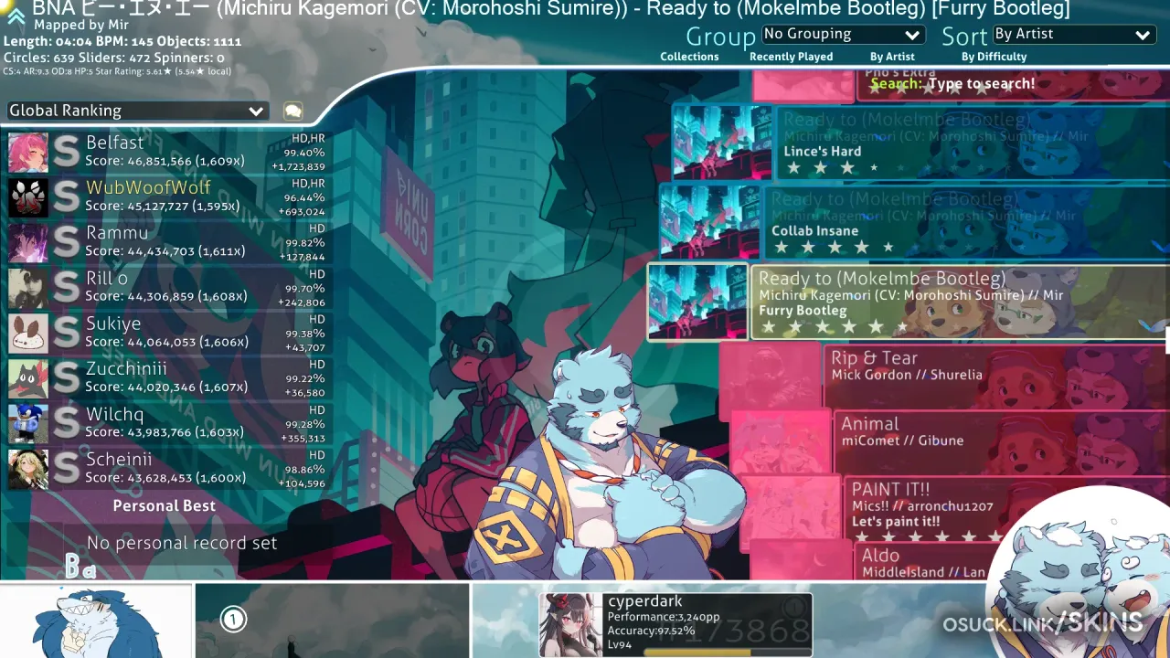 Screenshot of I Like Furries v1.0