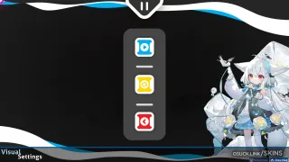 Sakurada Shiro osu skin,Sakurada Shiro osu skin,sakurada shiro osu skin,