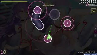 AkuTowa osu skin