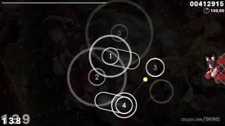 Nekomiya Mana osu skin