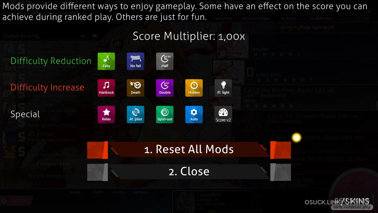 - Selyu - Cookiezi Mix 1.0 — screenshot 2