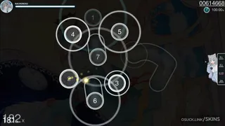 Nyaacho - A Nachoneko osu skin