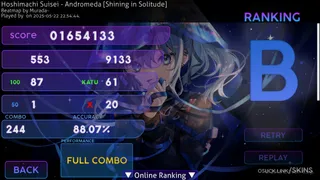 Andromeda osu skin,Andromeda osu skin,