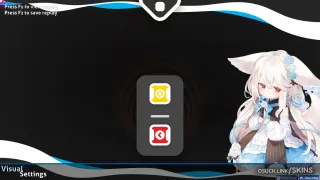 Sakurada Shiro osu skin,Sakurada Shiro osu skin,sakurada shiro osu skin,