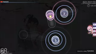 Shikimori Miyako [式守 都] osu skin