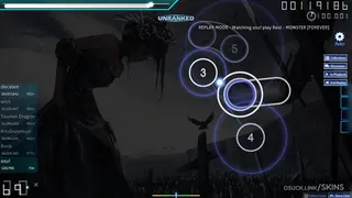 Asteria (CLEAR) osu skin