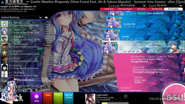 Kaoruko Waguri 「薫る花は凛と咲く」 osu skin