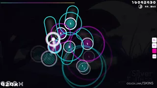 Magenta Cyan Minimal osu skin