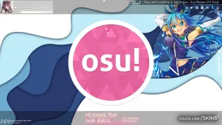 Aqua The Water Goddess osu skin,Aqua The Water Goddess osu skin,aqua osu skin,konosuba osu skin,