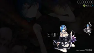 Re:m osu skin,Re:m osu skin,re:zero osu skin,rem osu skin,