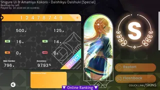 Gakuen Sumika osu skin,Gakuen Sumika osu skin,