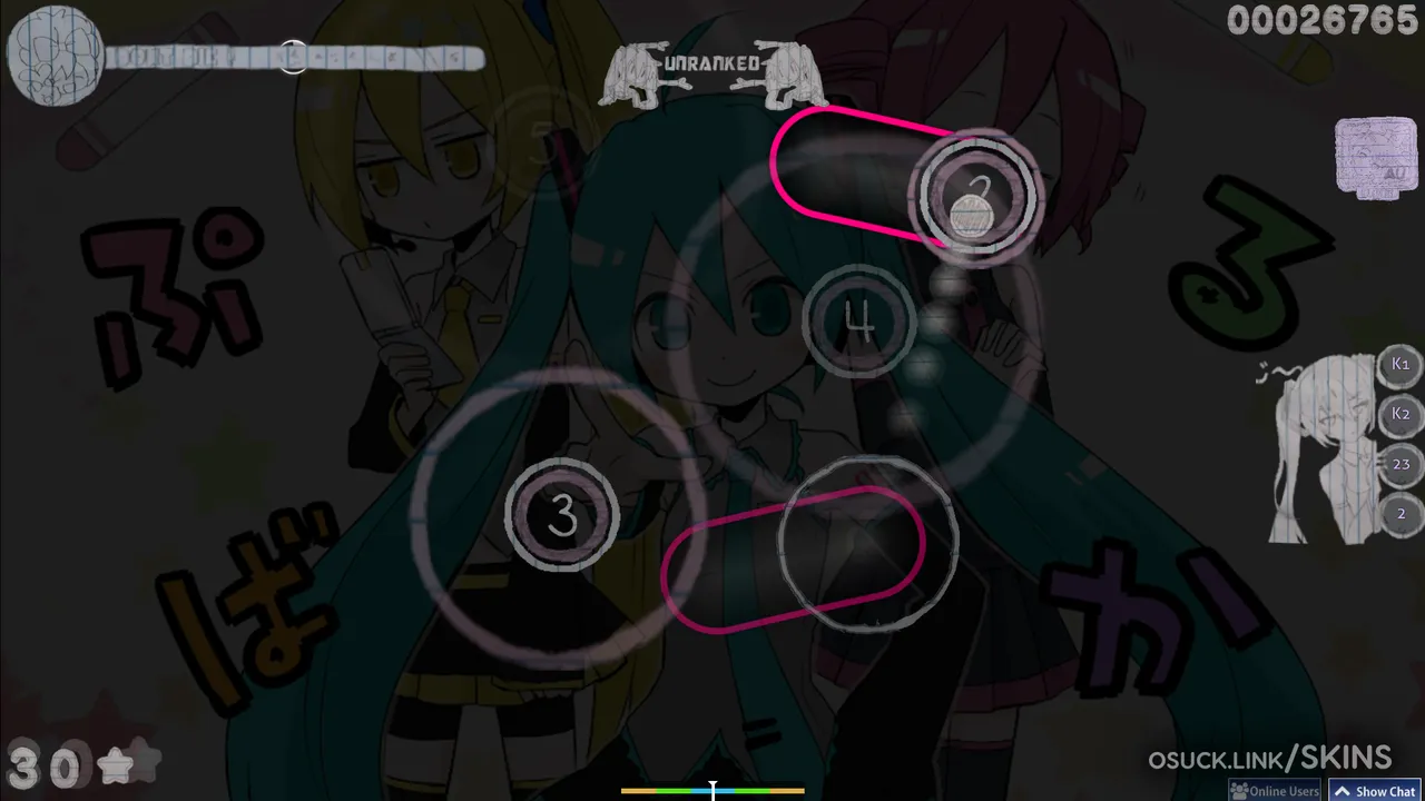 Paper miku miku — screenshot 2