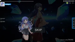 BlueLine UI osu skin,BlueLine UI osu skin,rika furude osu skin,higurashi no naku koro ni osu skin,gamer228666 osu skin,