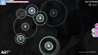 Paper Rem osu skin,Paper Rem osu skin,re:zero osu skin,