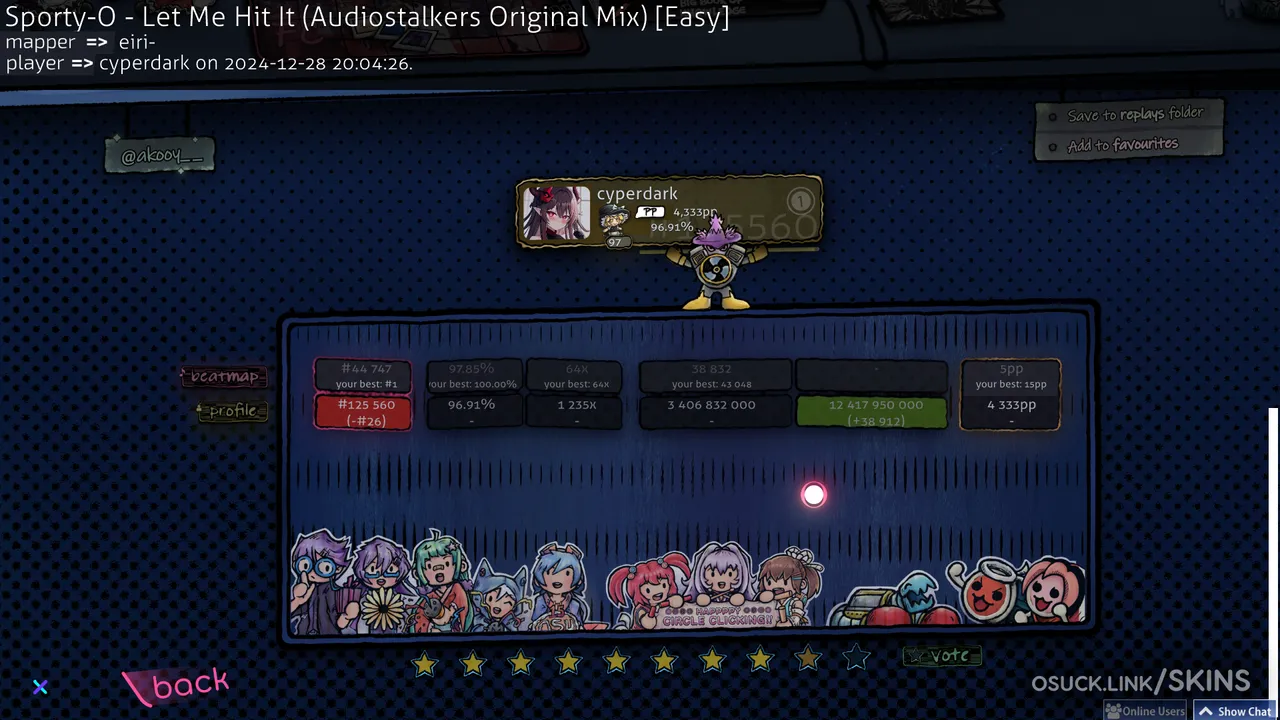 osu! deskmat skin 1.0 — screenshot 13