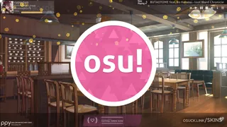 Cafe Stella - Sumizome Nozomi osu skin,Cafe Stella - Sumizome Nozomi osu skin,