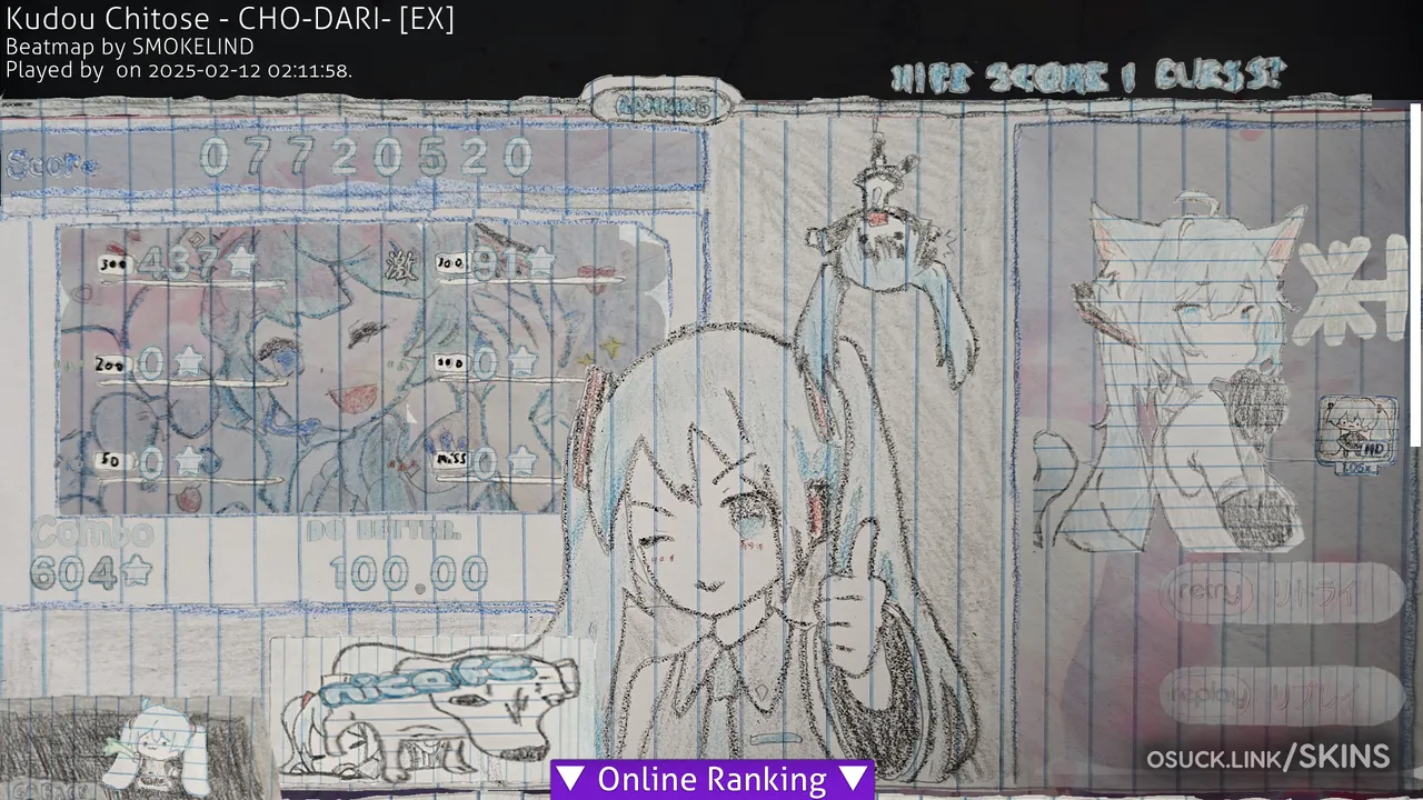 Screenshot of Colored paper miku v1.0