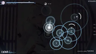 Blue Archive - Arona & Plana osu skin,Blue Archive - Arona & Plana osu skin,blue archive osu skin,aroha osu skin,plana osu skin,