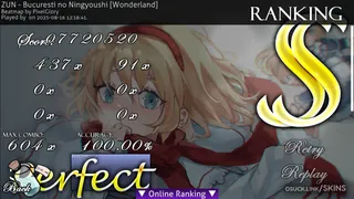 Alice in Wonderland osu skin,Alice in Wonderland osu skin,